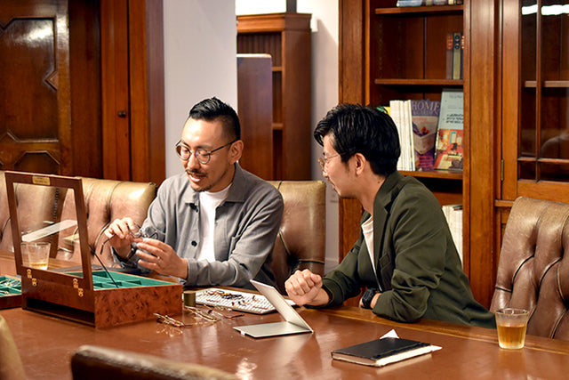 対談 | 眼鏡とアンティーク家具 ブリティッシュ・クラシックの魅力(後編)