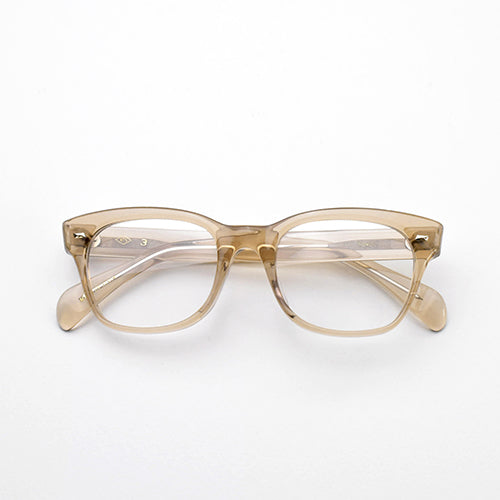 昭和が生んだセルロイド眼鏡の金字塔モデル「No.3」 新色「スモーキーウイスキー」発売