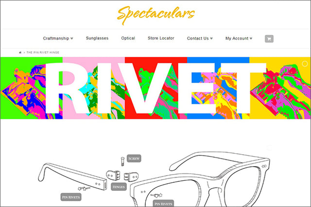 リベットひとつにもこだわるアイウエア SPECTACULARS|スペクタクラーズ(前編)