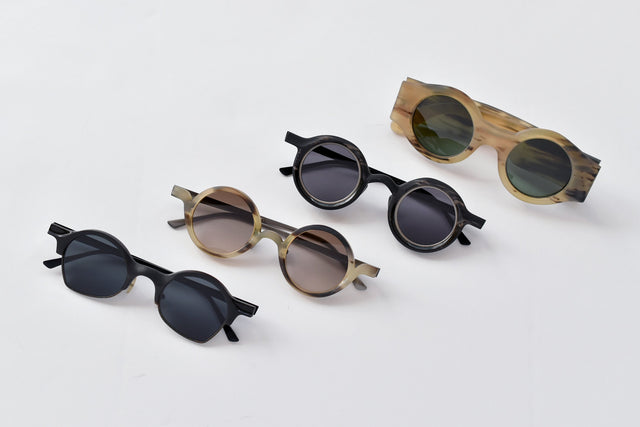 自分だけの一本に育てる眼鏡?天然素材の「バッファローホーン」が生み出す”存在感”と”力強さ”