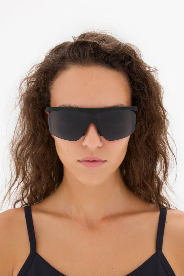 District Vision | ディストリクト ヴィジョンKonoha Sun Sprinter Black, D+ Onyx Mirror