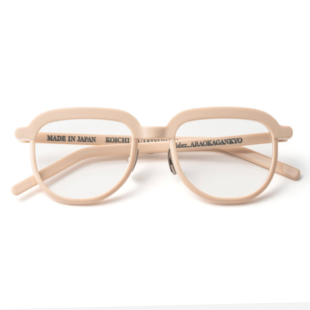 Elder_ARAOKAGANKYO|Elder_ARAOKAGANKYO (Type 2022) solid pink / colored glass (dark)