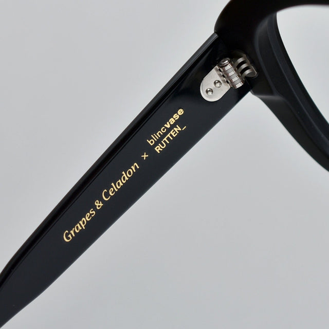 Grapes & Celadon | グレープス アンド セラドン GC010   matte black (blinc vase別注色)