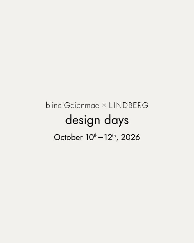 LINDBERG / ORDER EVENT2026.10.10 – 10.12