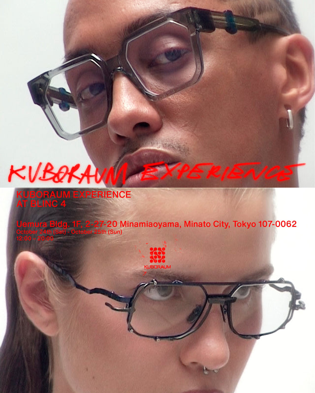 【10/24.25の2日間限定】KUBORAUM EXPERIENCE at blinc 4 開催のお知らせ