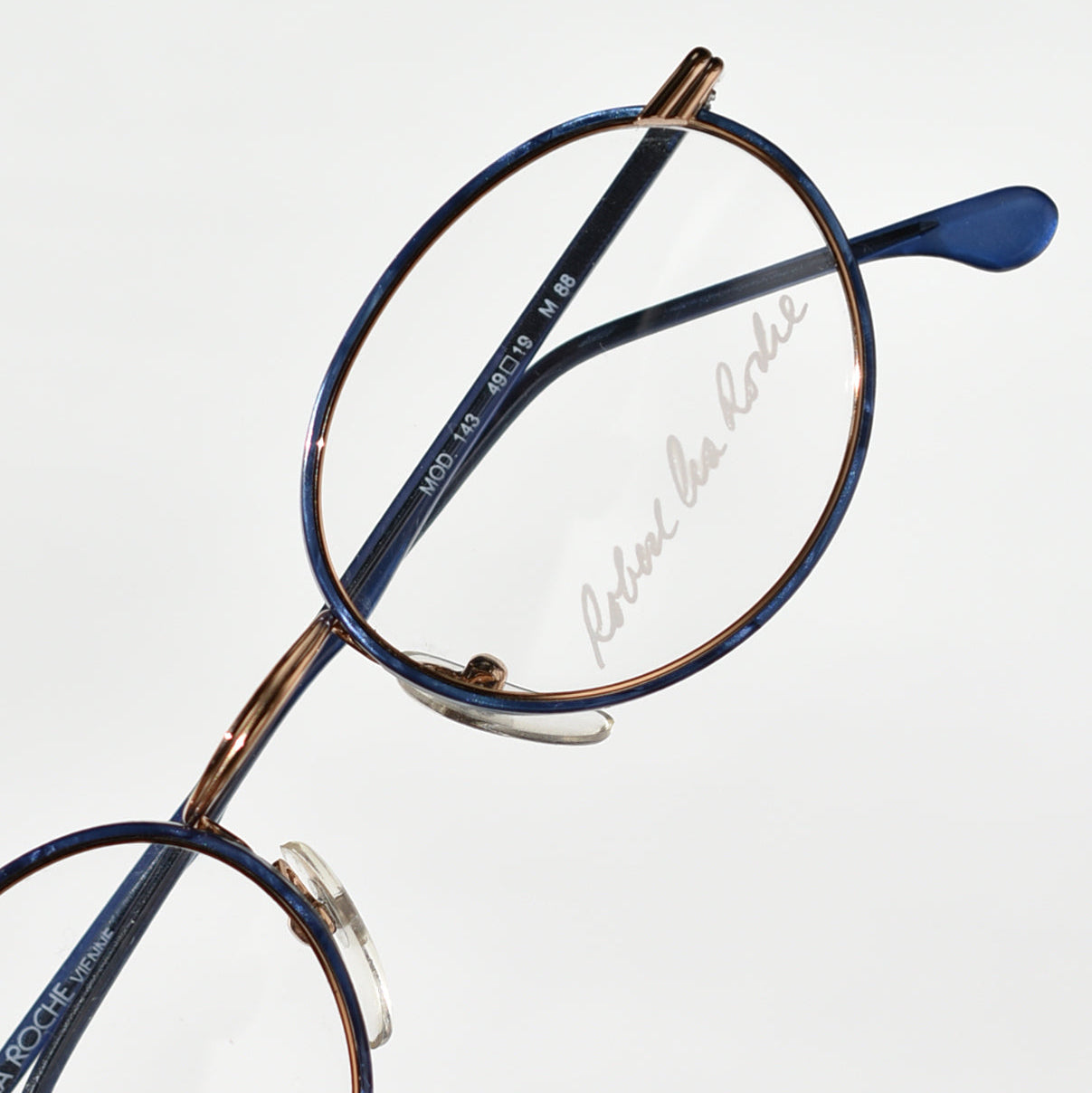 ロベルト ラッシュ　メガネ　LR078M MDBO　ヴィンテージ　べっ甲調 ROBERT LA ROCHE VINTAGE｜ロバート ラ ロッシュ ヴィンテージ Mod.143