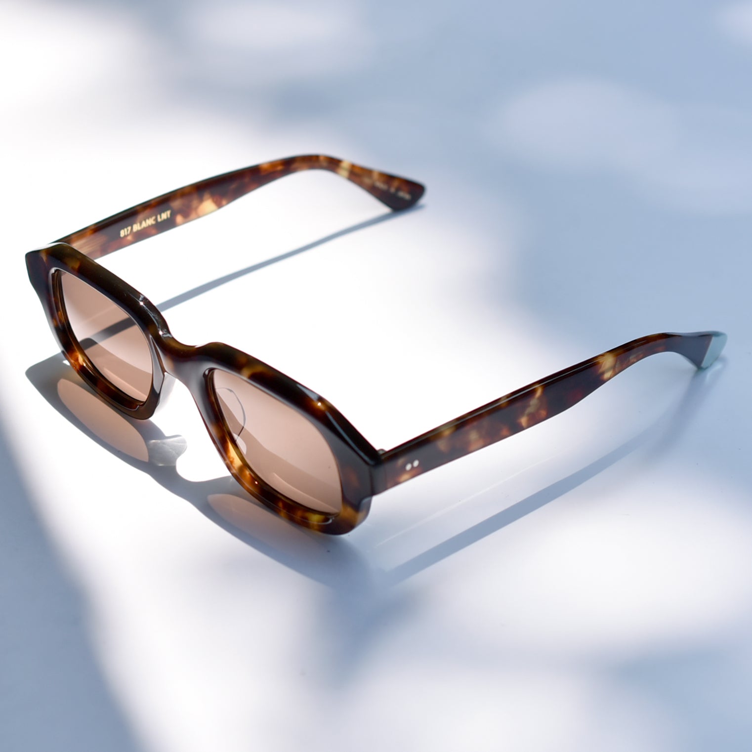 BLANC..（ブラン） B0027 サングラス HibiMegane ONLINE SHOP | BLANC.. ブラン［B0027 GOLD MAT-ORANGE